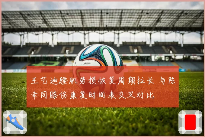 王艺迪腰肌劳损恢复周期拉长 与陈幸同膝伤康复时间表交叉对比