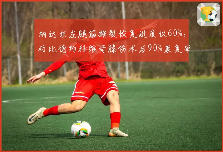 纳达尔左腿筋撕裂恢复进度仅60%，对比德约科维奇膝伤术后90%康复率，法网回归时间差两月